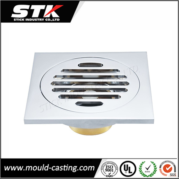 OEM/ODM Zamak Floor Drain for Bathroom Accessories with ISO9001: 2008