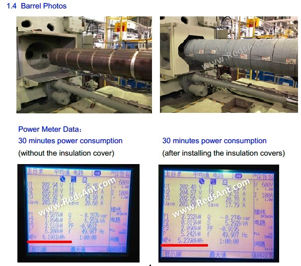 Plastic Barrel Energy Saving with The Newest Thermal Insulation Material