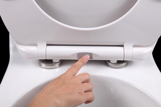 White Urea Soft Close Comfortable Toilet Seat Cover Sanitary Wares