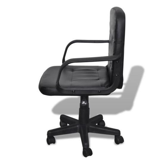 Classic Home Office Computer Desk MID-Back PU Leather Chair (LSA-003)