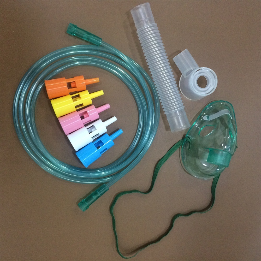 Medical Products Disposable Medical PVC Multi-Vent Oxygen Mask/Venturi Mask with 5 Diluters