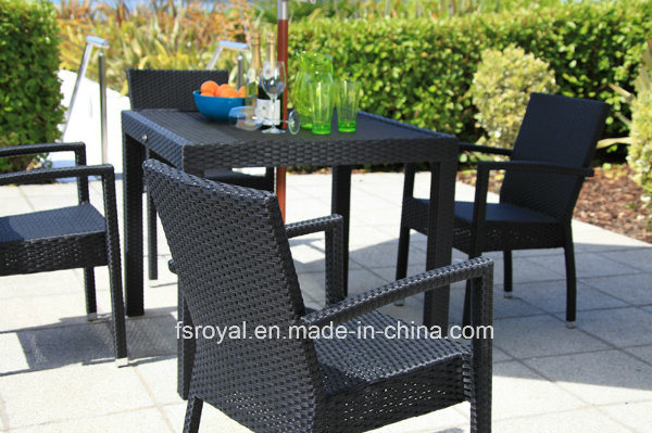 Hotel/Home Modern Table and Chair Aluminum Leisure Dining Set Outdoor Garden Patio Furniture