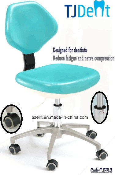 Supply Dental China Wholesale PU Dentist/Doctor Strong Stool (TJHS-3)