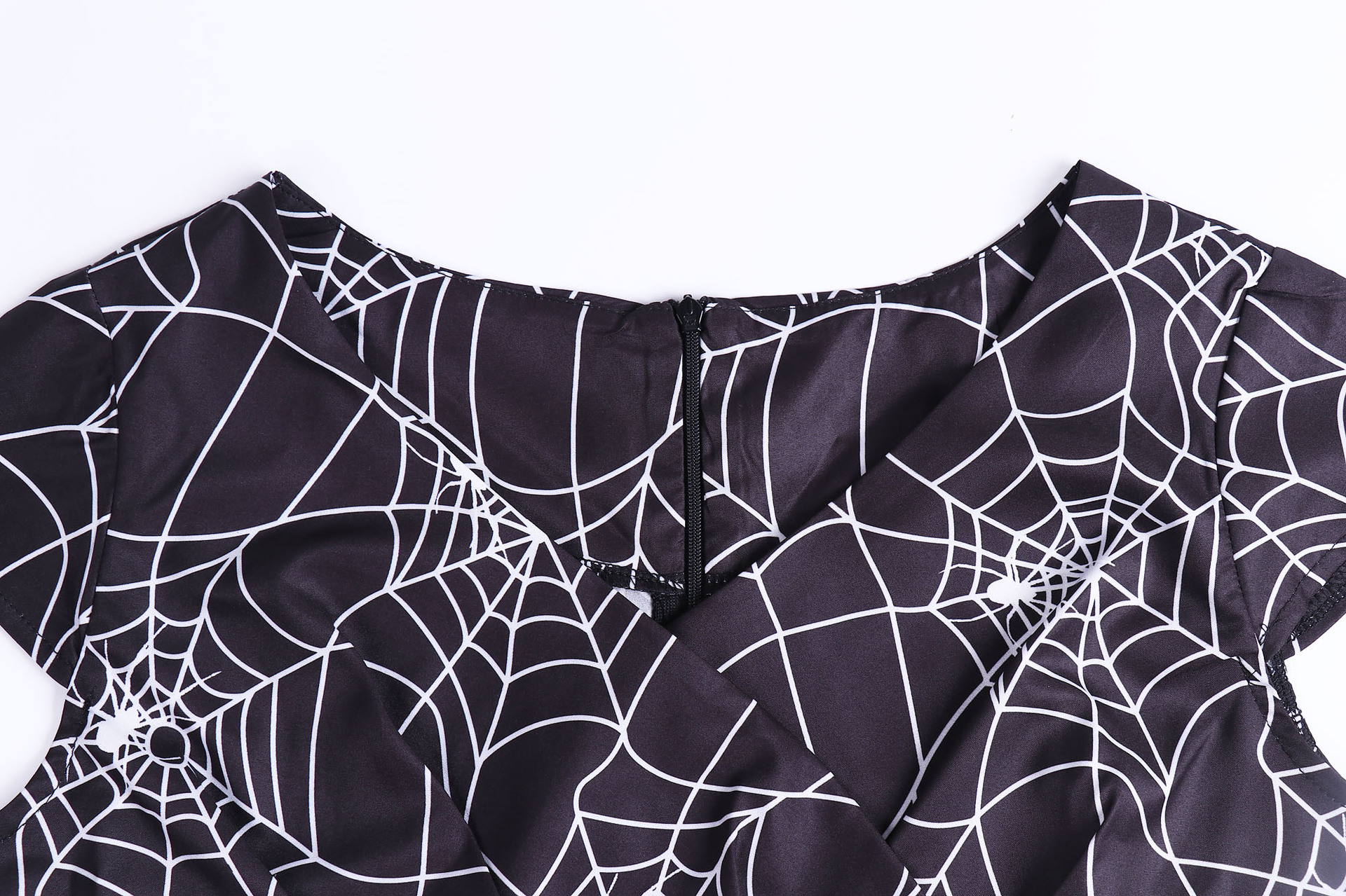 Vestido estampado retro Retro Printed Dress