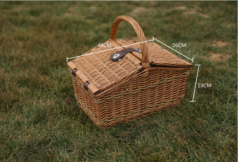 Wholesale High Quality Cheap Decorative Wicker Picnic Basket