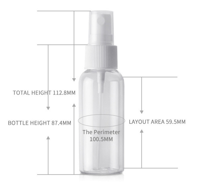 Pearl White Acrylic Cosmetic Bottle with Airless Pump