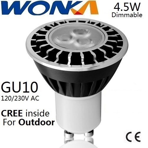 CREE LED GU10 Bulb High Brightness Spotlight for Landscape Lighting