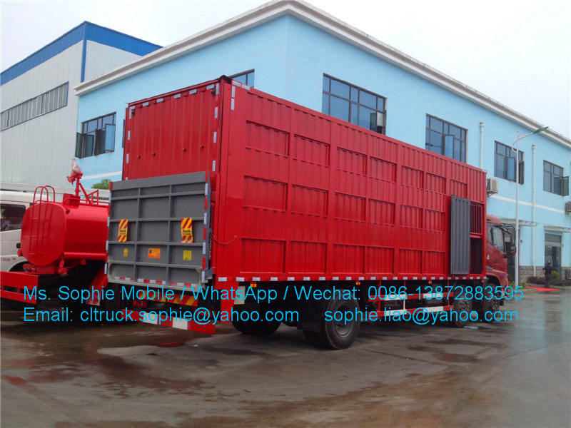 Dongfeng Tianjin 4X2 10t-15t Van Box Truck Cargo Van Cargo Boxes Truck