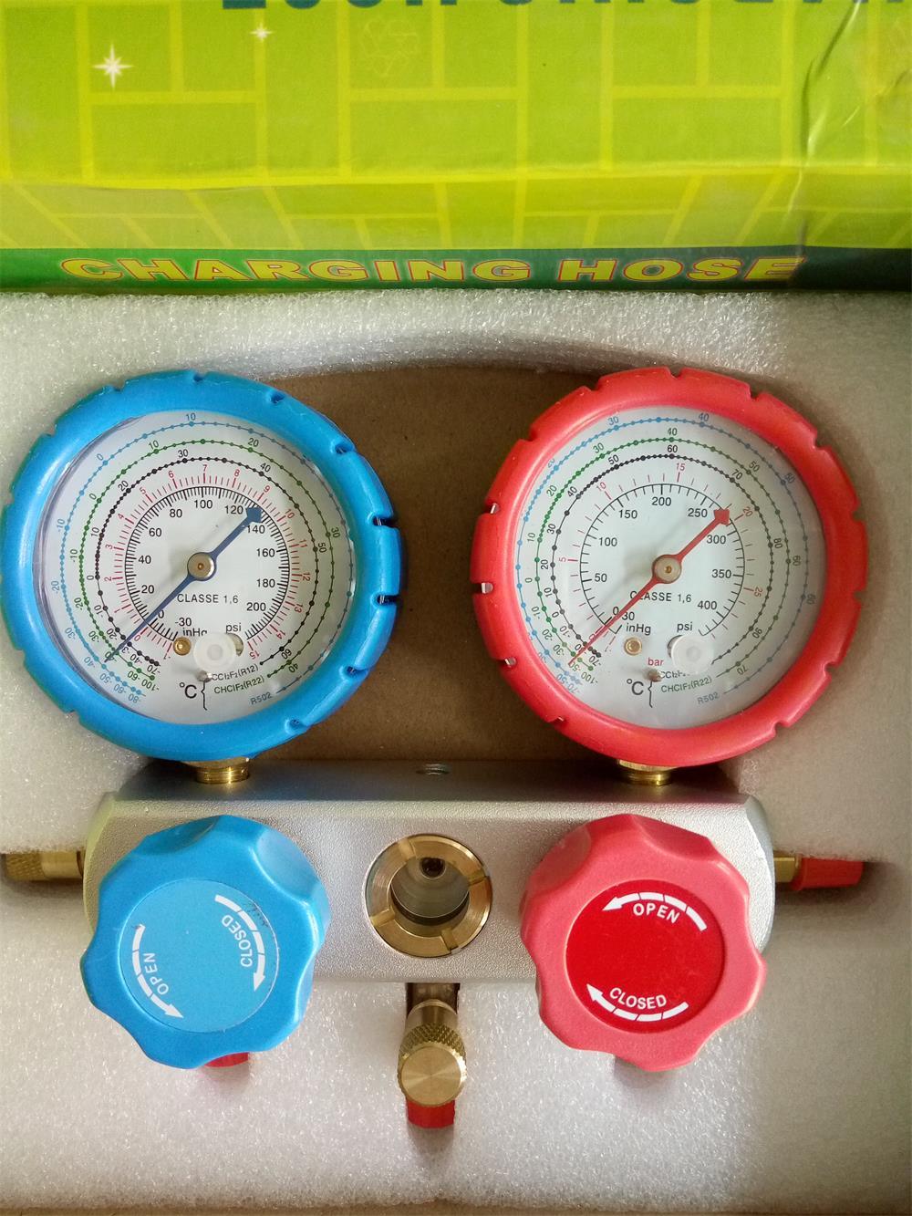 Aluminium Manifold Gauge Set / Valve with Gauge