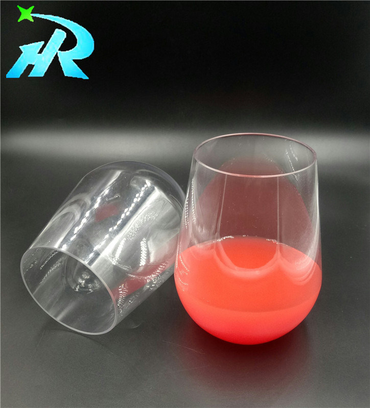 15oz Pet Plastic Wine Glasses Bulk Coffee Mug