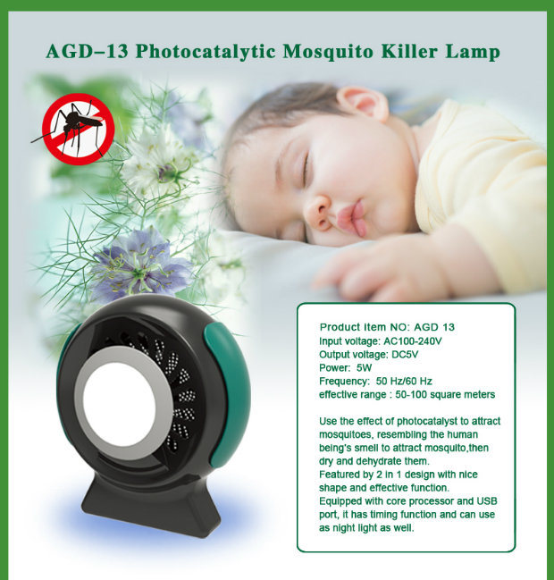 Anti Insect Killer with USB Port CCFL Eco-Friendly Lamp