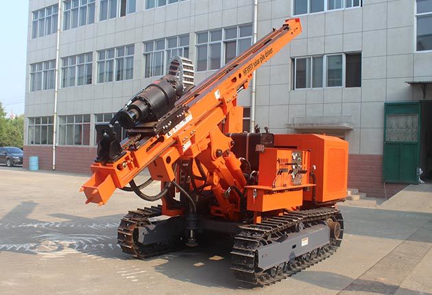 Solar Pile Driving Pile Driving Machine Ground Screw Driver (hf395y)