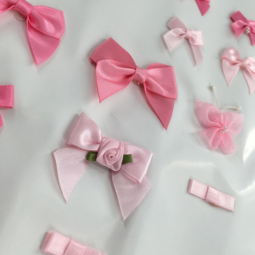 Fashion Style Pink Ribbon Bow