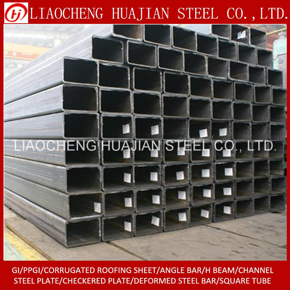 Galvanized Steel Rectangular Tube with ISO