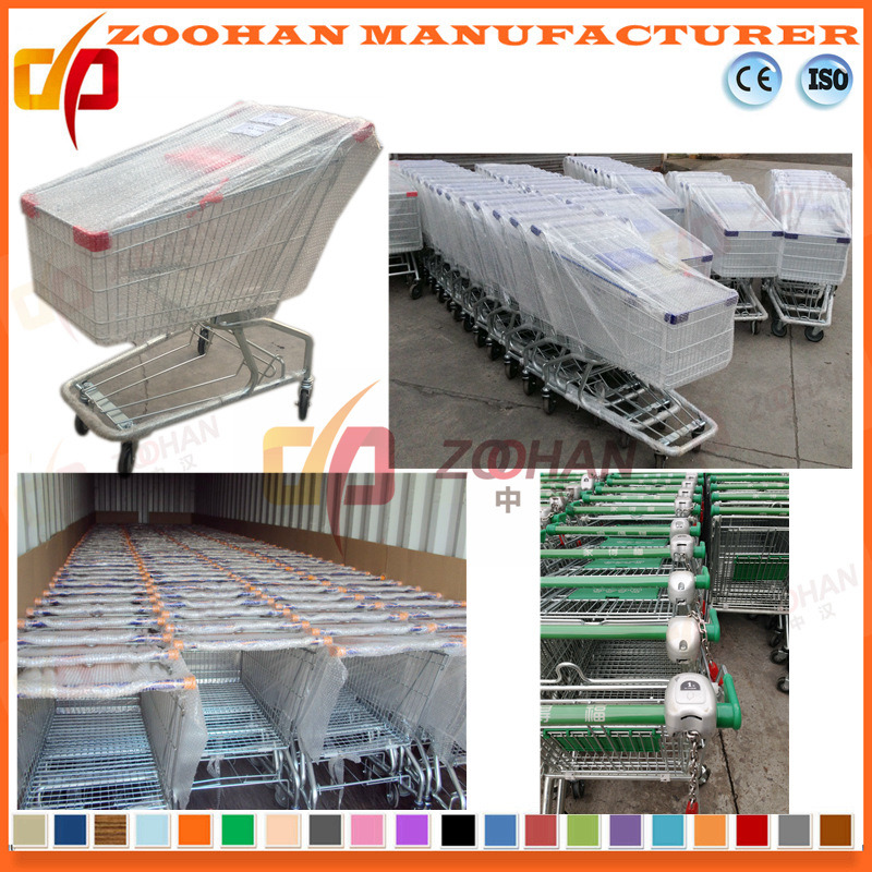 Top Quality Supermarket Store Hand Cart Trolley From Manufacturer (Zht145)