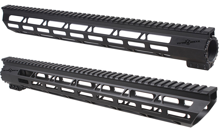 Vector Optics Superlite Slim Slant Free Float 5.56mm Ar15 Ar-15 M-Lok Rail Hanguard 17 Inch with M-Lok Accessories