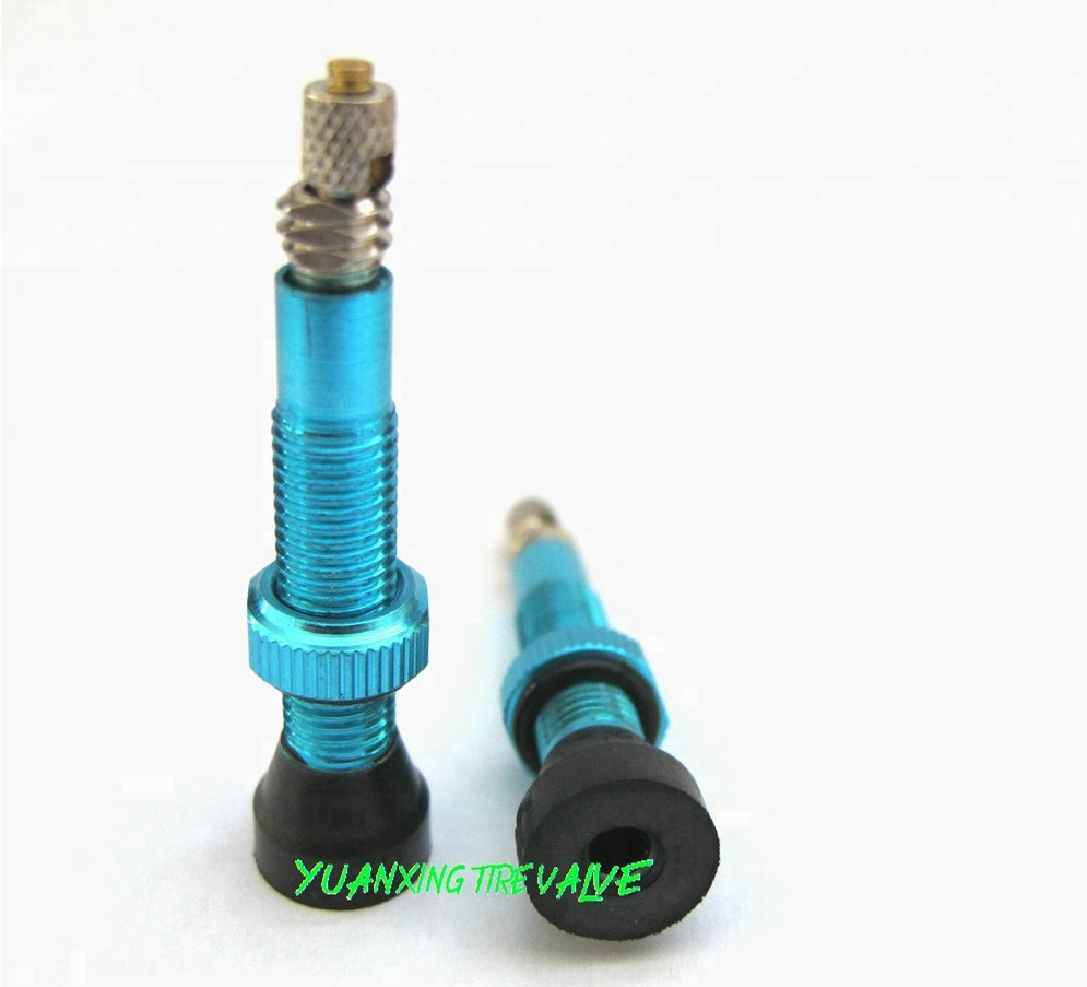 Tubeless Presta Valve for Bicycle Tube Vfm-43al, Aluminum Alloy Stem for Mountain Bike