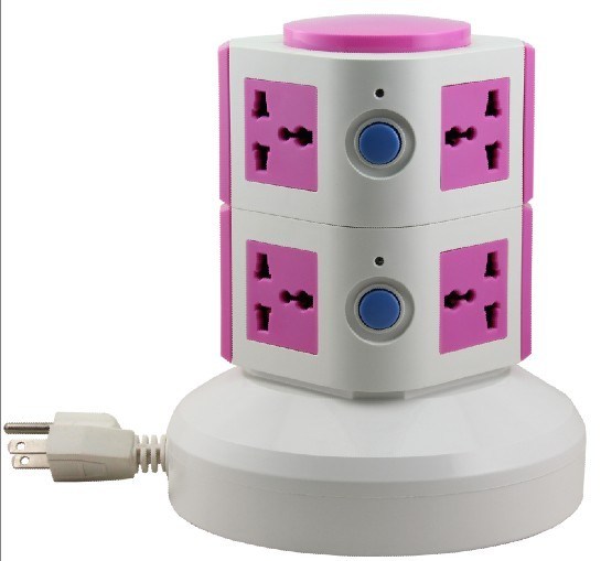 Power Outlet American Multi Plug Extension Socket with Switch