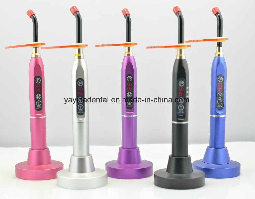 Aluminum Body Newest Colorful Dental LED Curing Light
