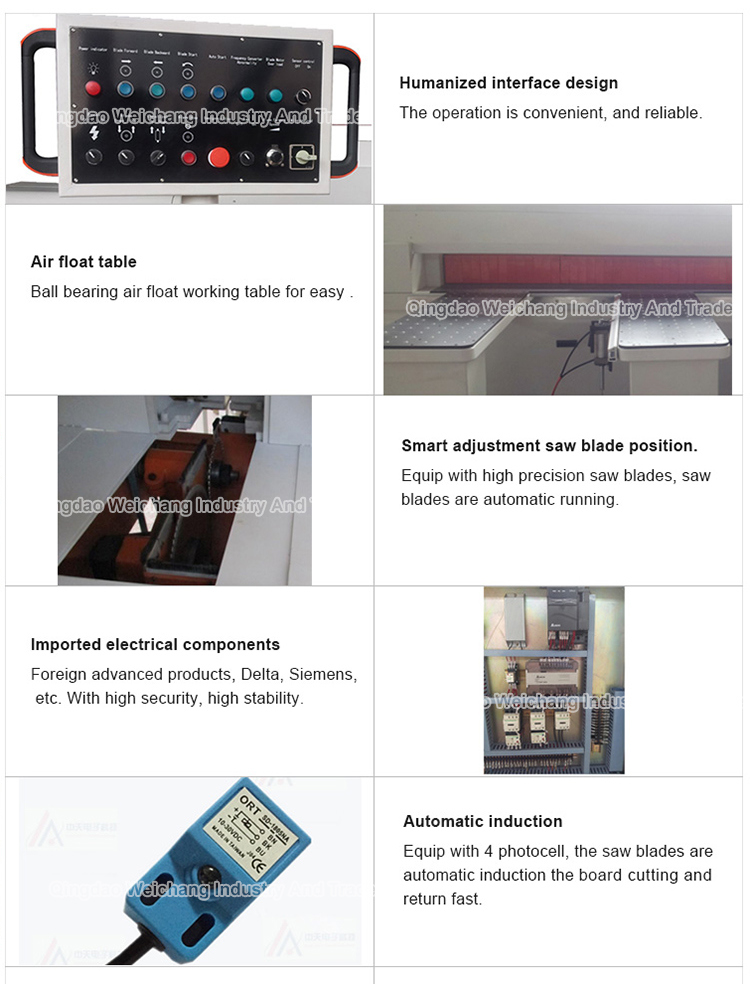 Reciprocating Panel Saw Plywood Cutting Panel Saw for Sale