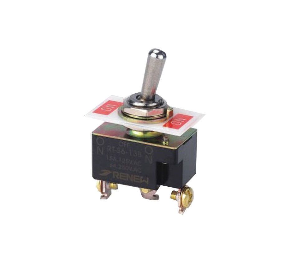 Rt-13b Spdt on-off-on Type 3-Way Magnetic Toggle Switch