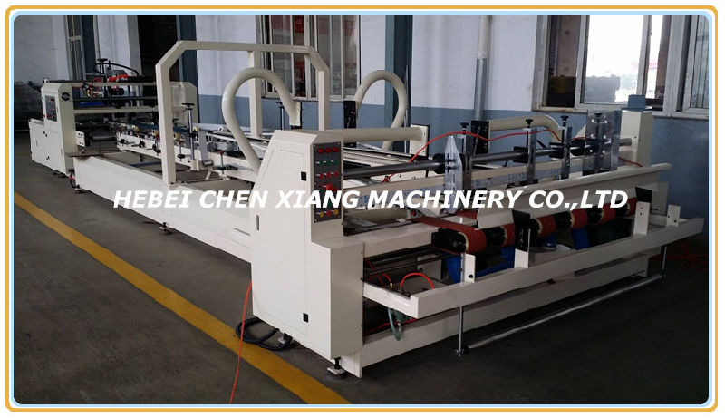 Folder Gluer, Folding and Gluing Machine for Cardboard or Corrugated Carton Box