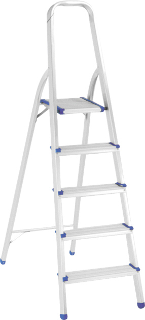 Aluminium Step Household Ladder with 6 Steps