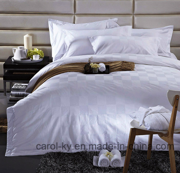 Cotton Luxury Jacquard Smart Pattern Hotel Bed Linen