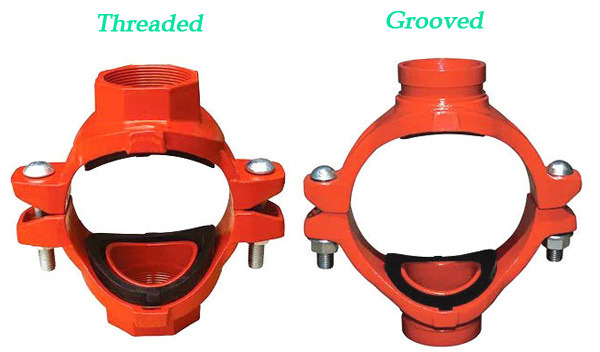 China Factory Ductile Iron Grooved Mechanical Cross (FM/UL/CE)