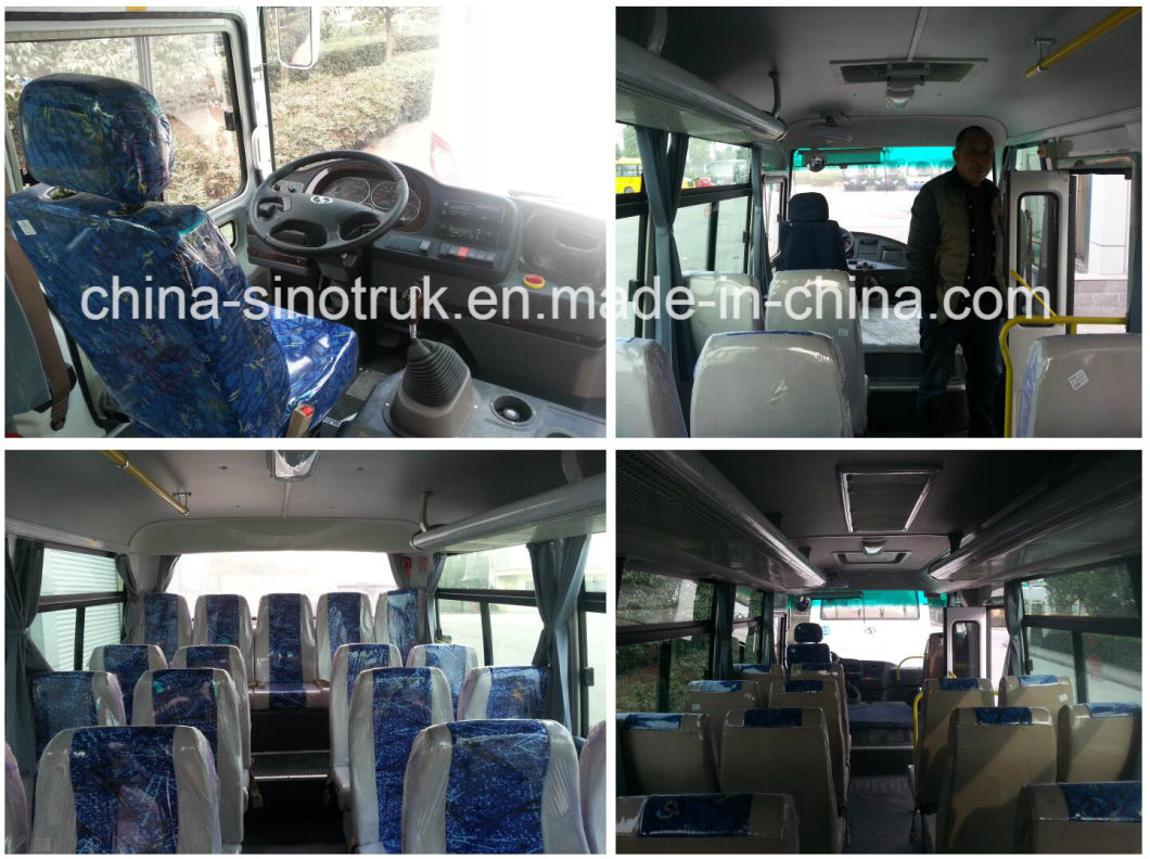 China Shaolin City Bus 6.6 Meter with 25 Seats