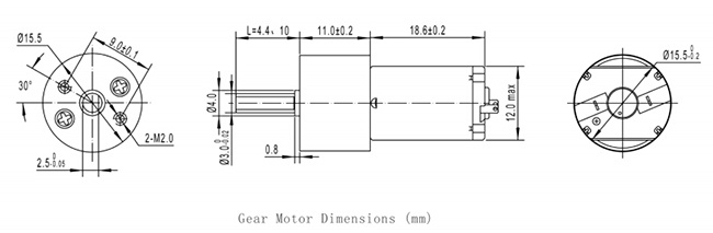 16mm 12 volt electric mini DC motor for hair dryer