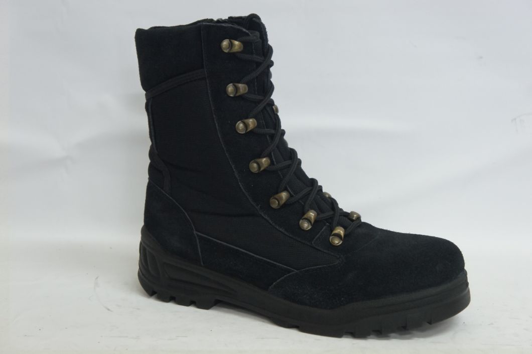 High Quality Army Jungle Security Men Combat Leather Military Boots