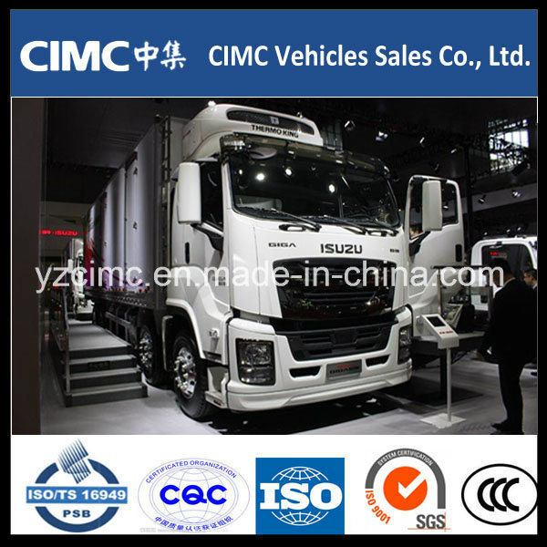 China New Isuzu Giga Vc61 8X4 460 HP Van Cargo Truck Euro5