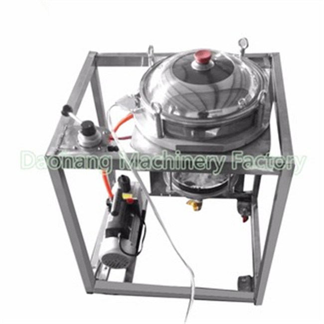 Mini Cooking Oil Filter Machine with Vacuum Pump