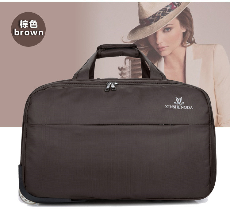 Business Travel Trolley Bag with Padded Laptop Compartment