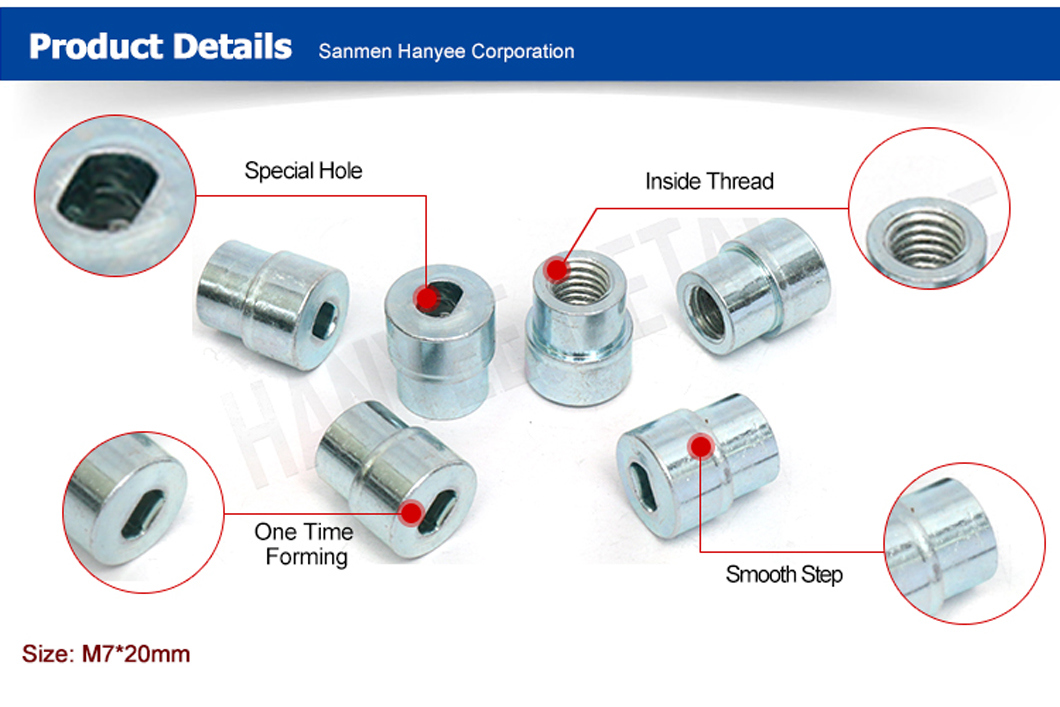 Construction Part Zinc Plated Oval Drive Step Nut