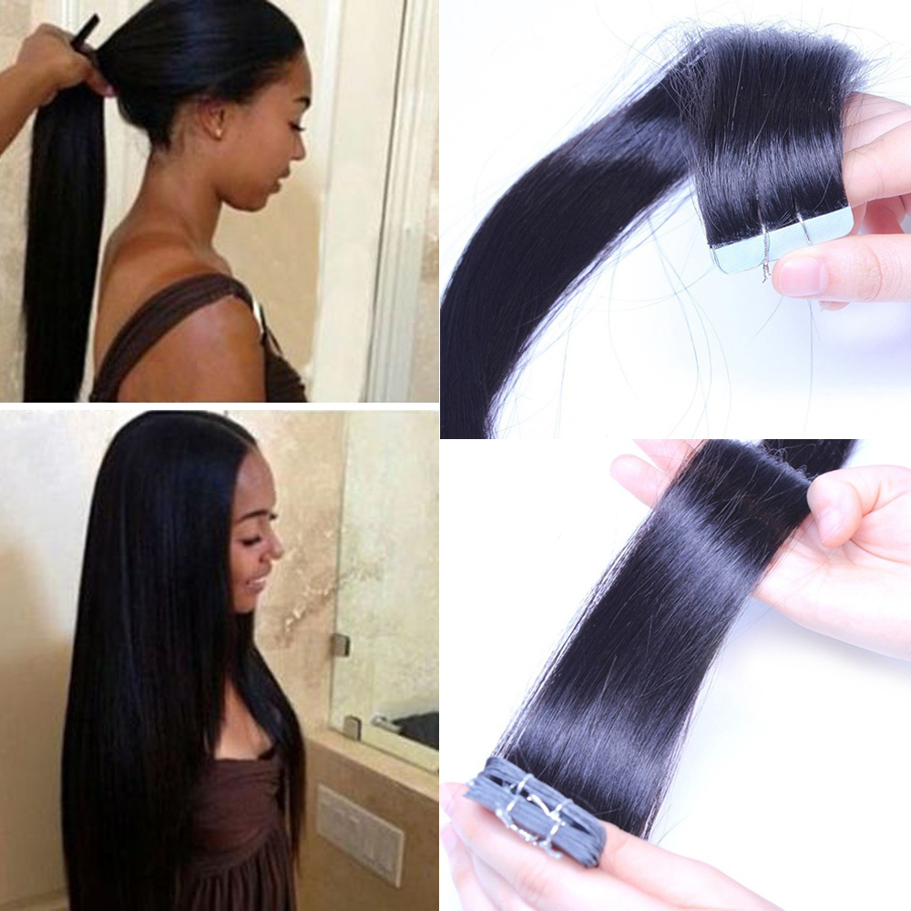 Skin Weft Tape Hair Indian Remy Human Hair Extension