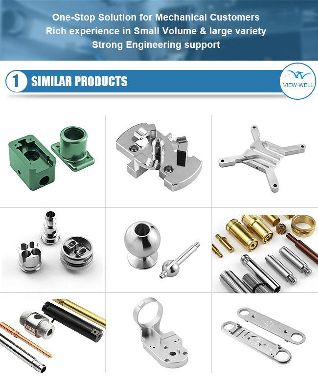 High Quality Auto Spare Metal Machinery Aluminum Parts for Aerospace