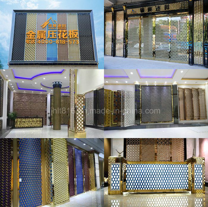 Stainless Steel Color Decorative Plate Manufacturers Metal Embossing Sheet