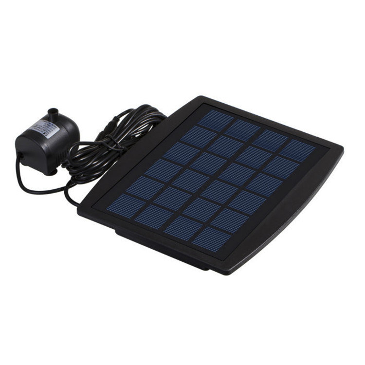 Landscape Water Mini Solar Panel Fountain Pump 9V 2.5W Solar Garden Pool Water Pump