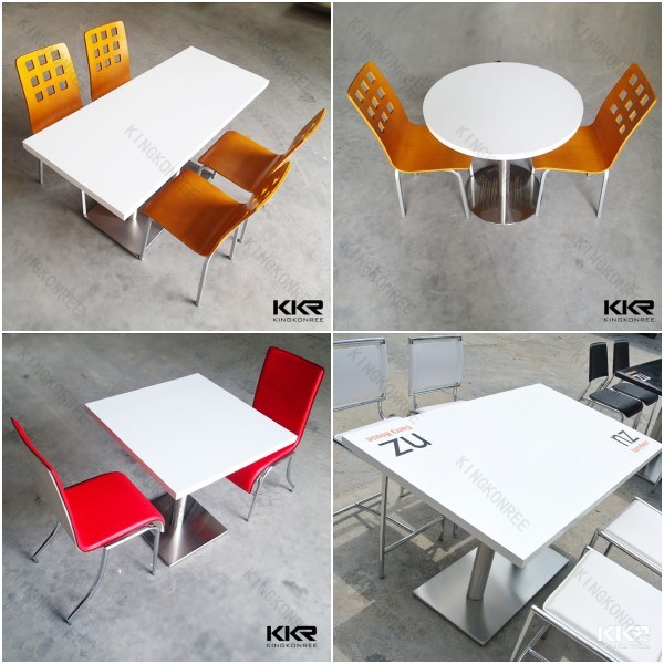 Modern Furniture Big Artificial Marble Stone Starbucks Coffee Table (TT170918)