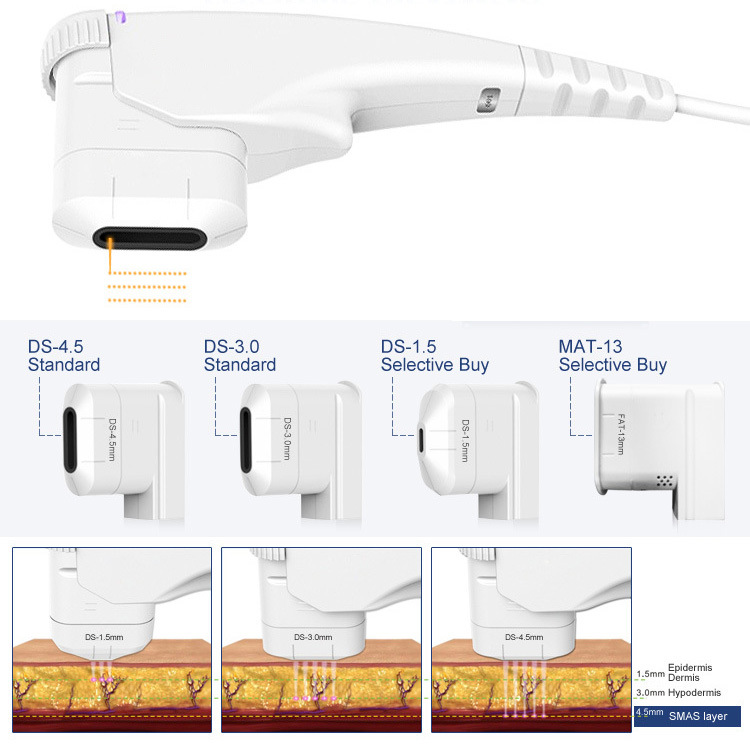 Ultrasound Hifu Machine for Face Wrinkle Removal Skin Tighten and Body Weight Loss