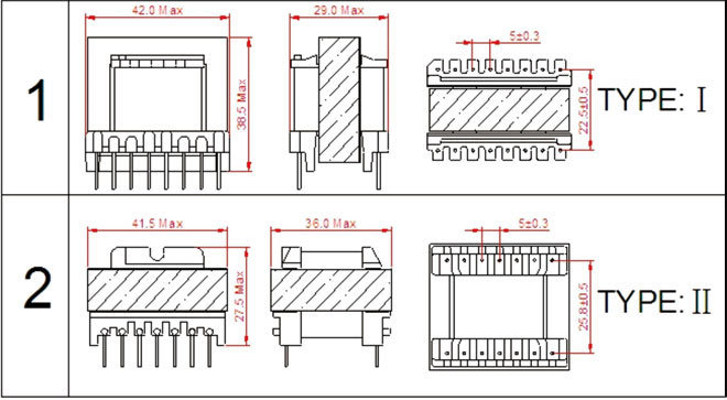 Ei 50 High Frequency Transformer