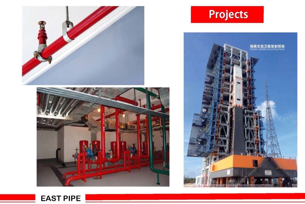UL FM Carbon Galvanzied Steel Pipe for Fire Sprinkler Fighting