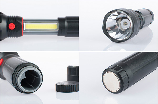 COB Plastic Flashlight LED Working Light