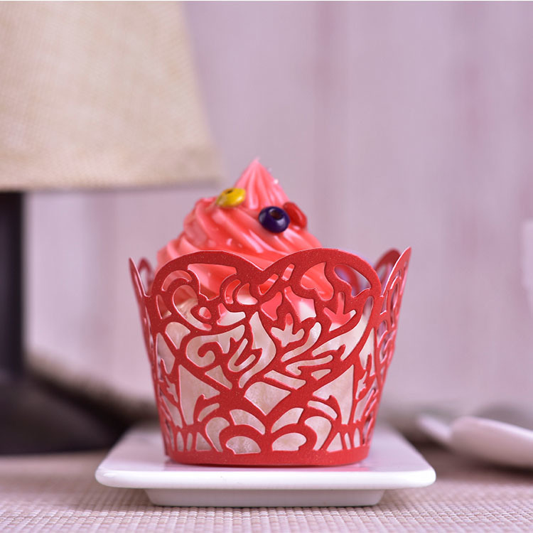 DIY Wedding Party Supply Cake Paper Flowers Baking Cup Wrappers