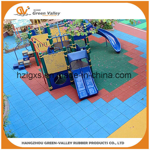 Anti-Slip Outdoor Rubber Carpet Rubber Floor Tile for Children Playground