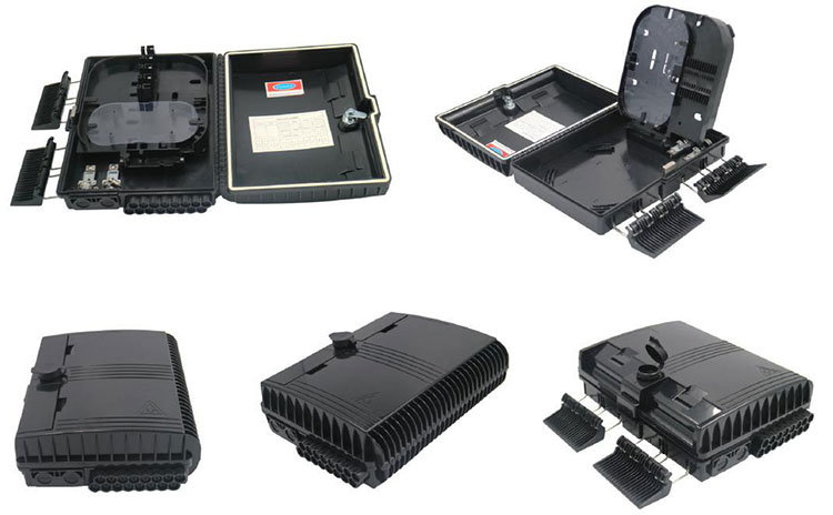 Sp-1606-16c Outdoor FTTH 16port Wall Mount or Pole Mount Fiber Optical Distribution Box CTO Box Waterproof