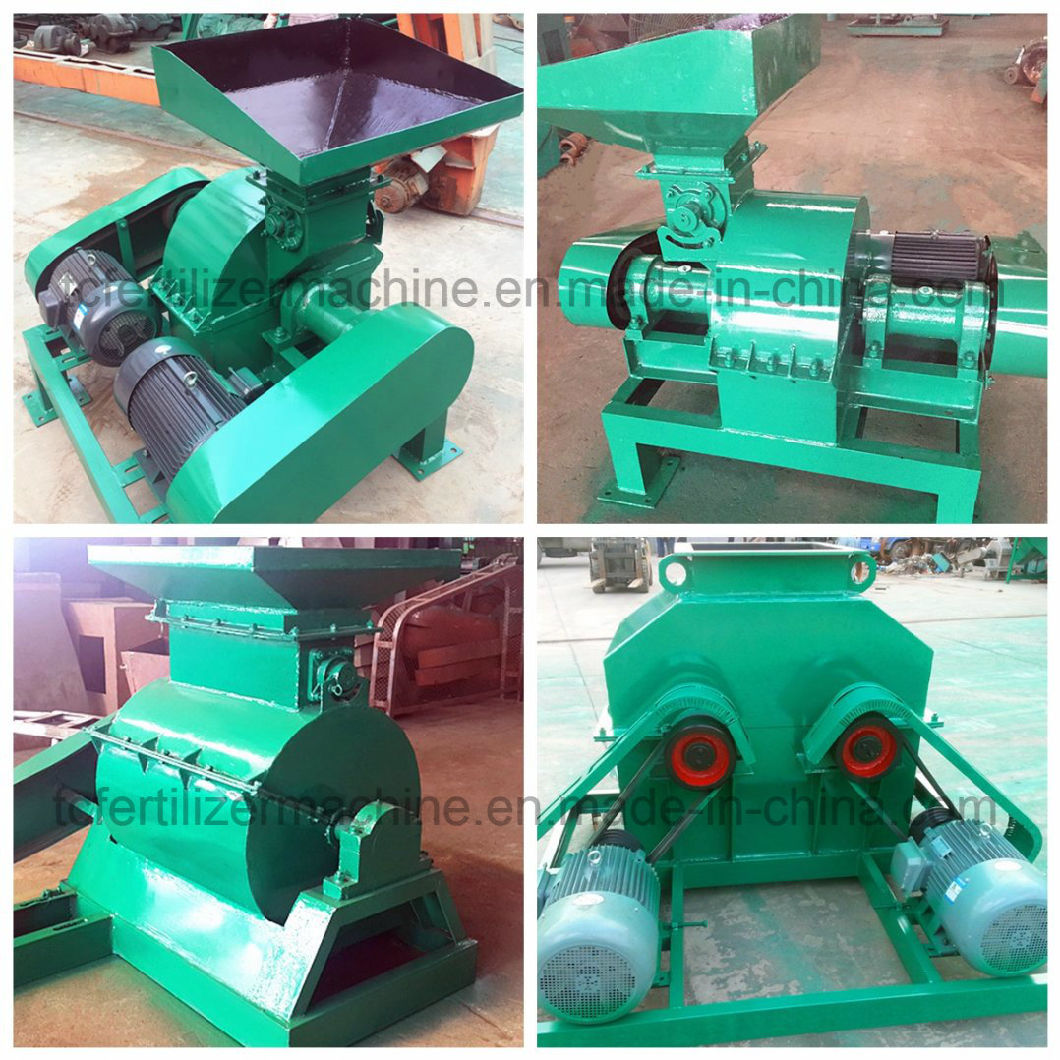 Easy to Operate Double Shaft Chain Crusher Machine for Fertilizer