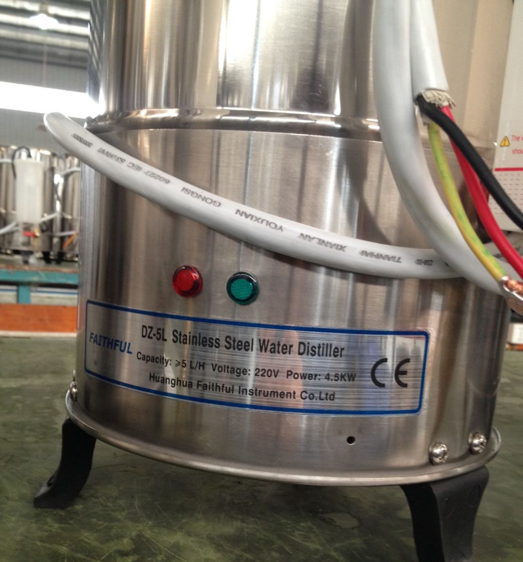 Auto-Control Stainless Steel Water Distiller with Ce and ISO